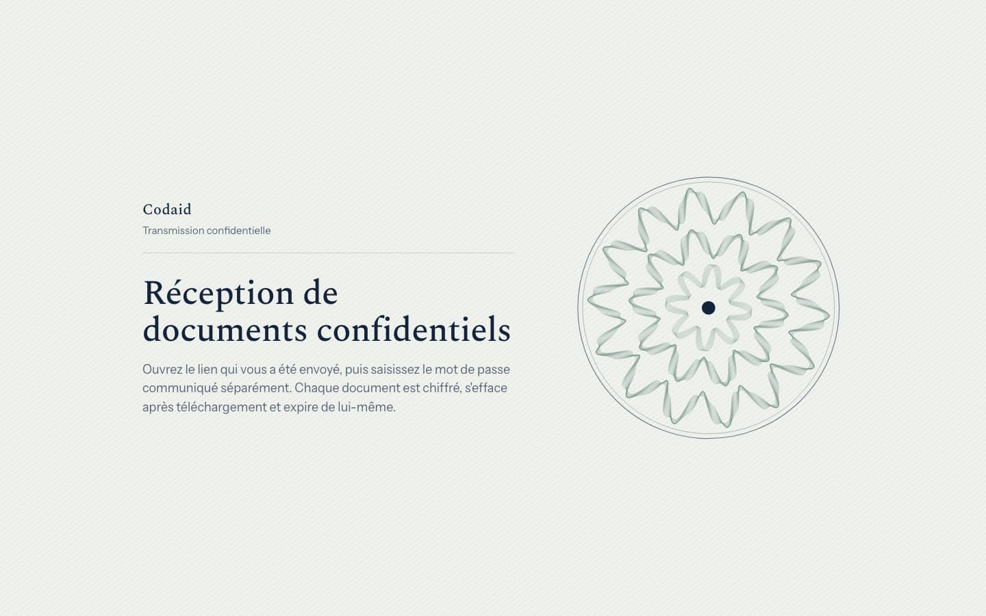 Aperçu du site send-code